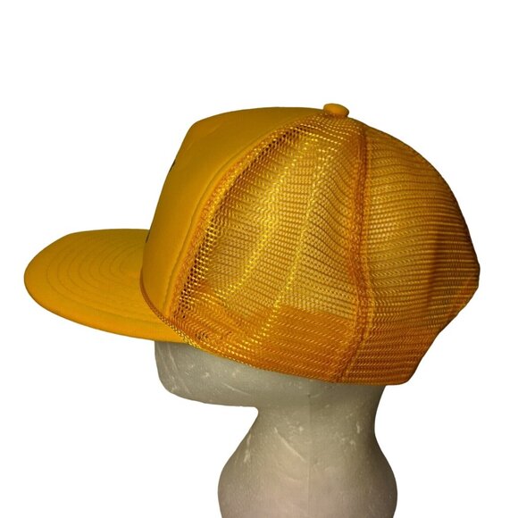 Lions Club International Elkins West Virginia Cap Hat Gold Mesh Trucker Cobra - Picture 8 of 14